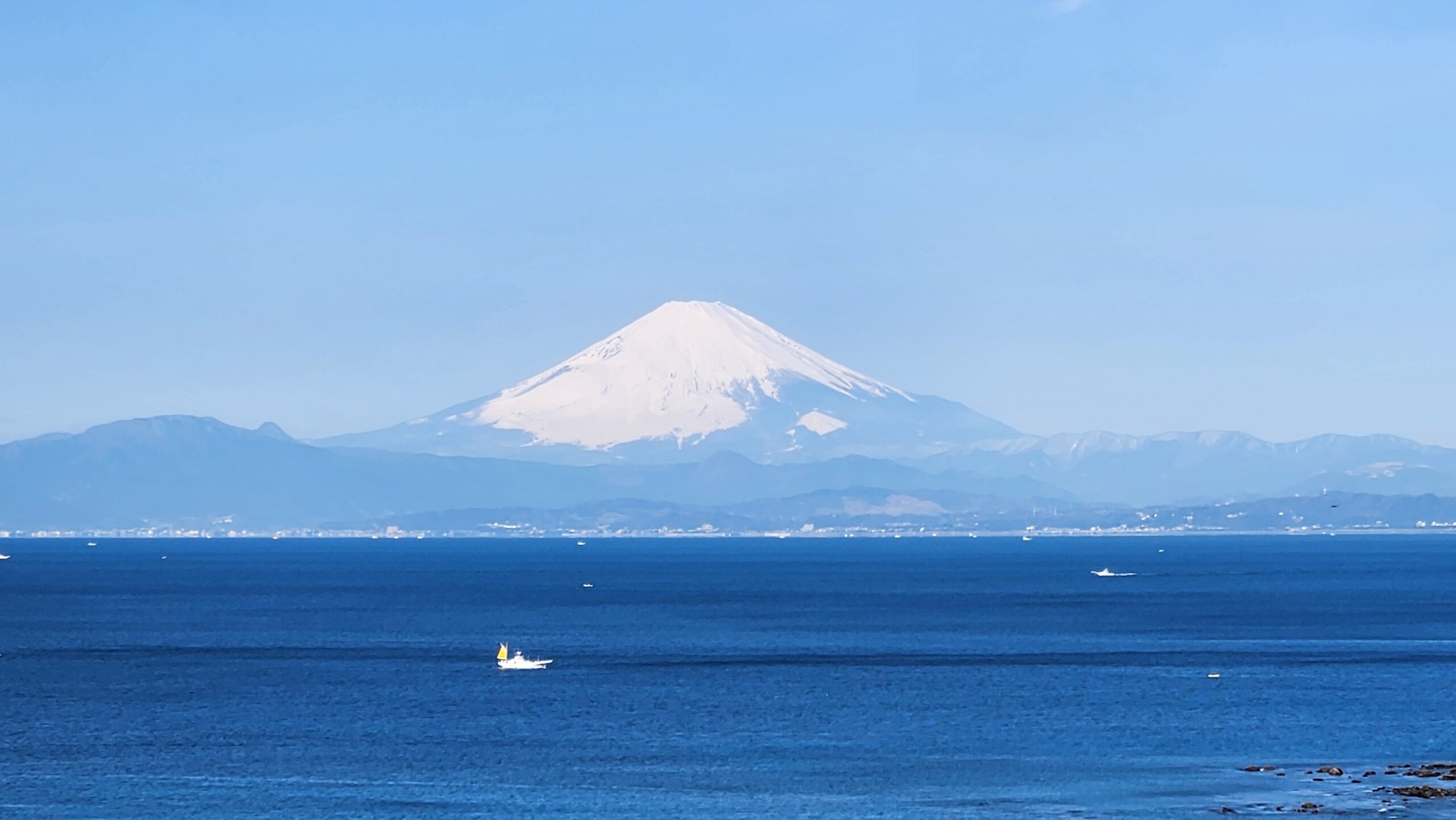 富士山も